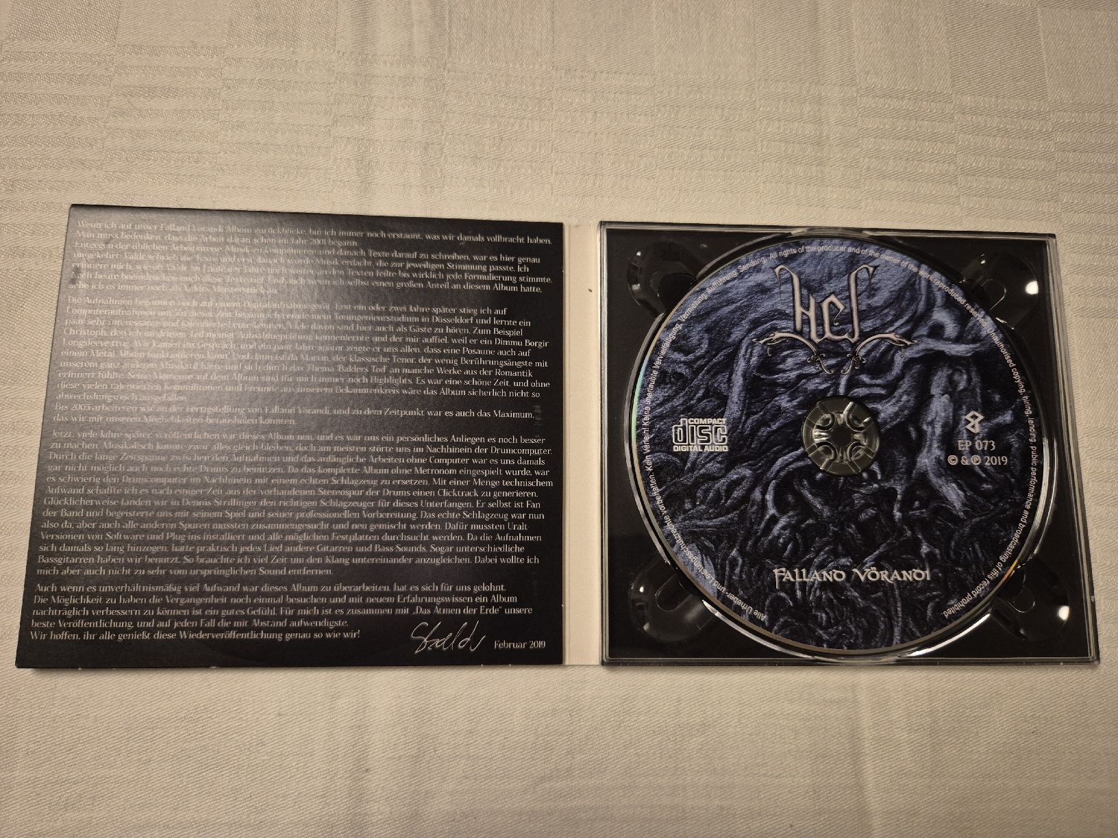 CD: Hel -  Falland Vörandi  - CD – Nuovo (secondo la descrizione) da Uster venduto da newwave0 2