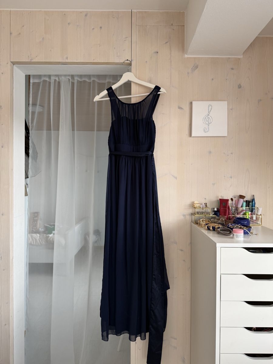 Vestiti: Dunkelblaues Abendkleid, Grösse 34/S – Usato da Lyss venduto da joe_pp6z 2