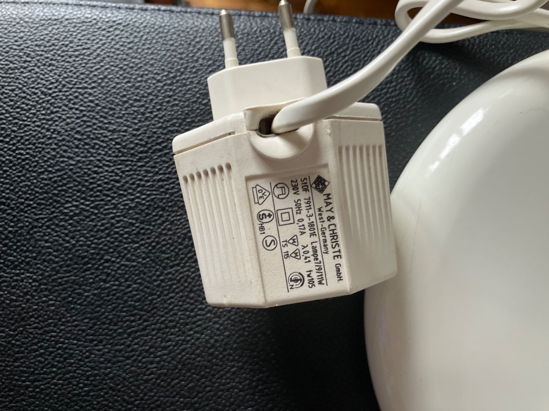 Lampade: Lampe de bureau vintage May & Christe – Usato da Peseux venduto da Chimon59 4