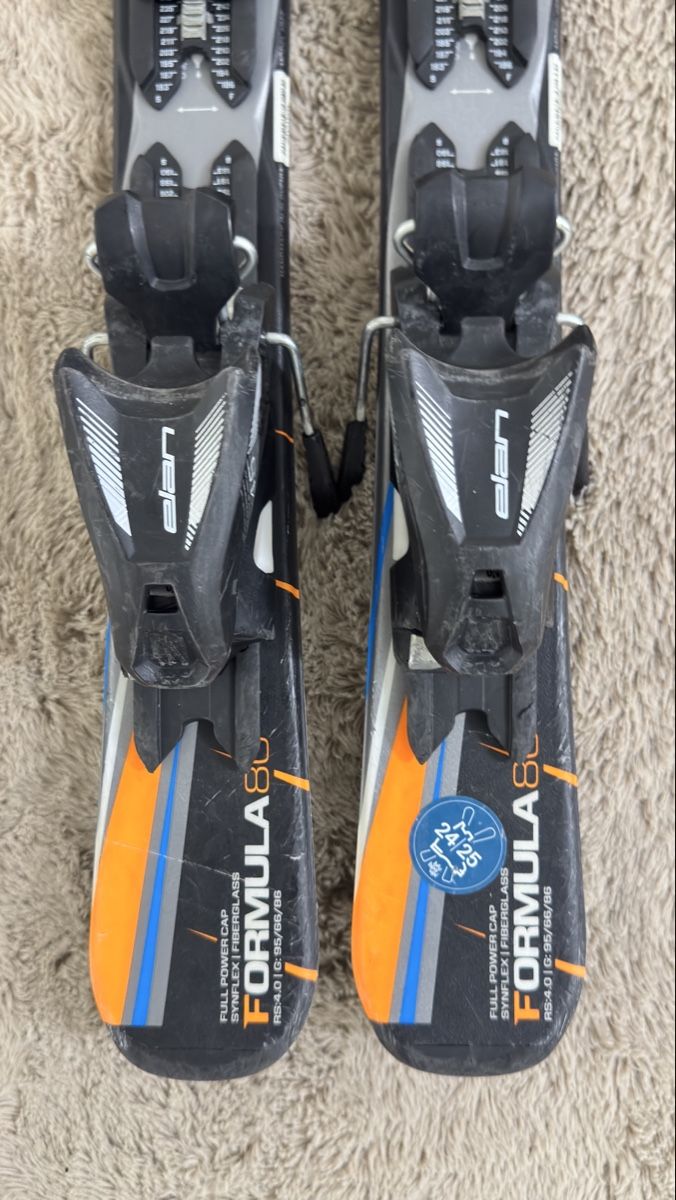 Elan Skis: Kinder Ski Elan Formula 80 cm mit Bindung gebraucht – Gebraucht aus Dietlikon von Laura-1 2