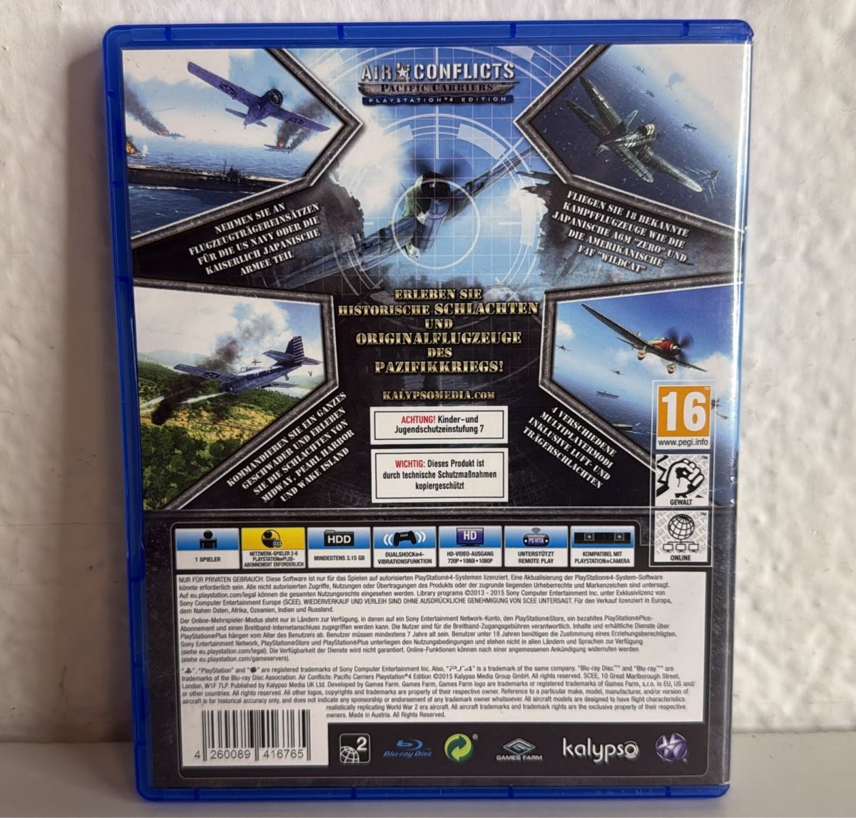 Sony Giochi: PS4/PS5 Air Conflicts Pacific Carriers Game – Usato da Ehrendingen venduto da bubulence 1