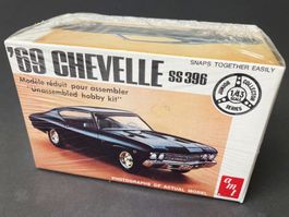 Modellbausatz AMT 69 Chevelle SS 396 1:43 OVP USA SEALED