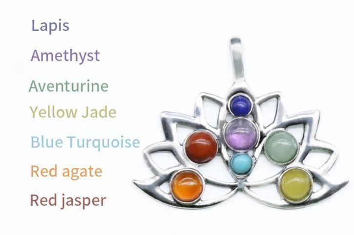 Catenine: Halskette 7 Chakra - Naturstein – Nuovo e nell'imballaggio originale da Gurmels venduto da Swisspod 3