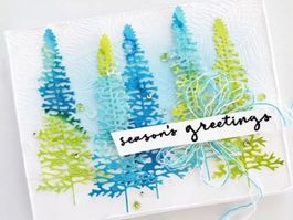 Stanzschablone Nr.252, Baum, Tannenbaum (Sizzix geeignet)