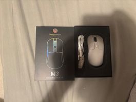 Keychron M3 Wireless Mouse – Weiss – wie neu in OVP