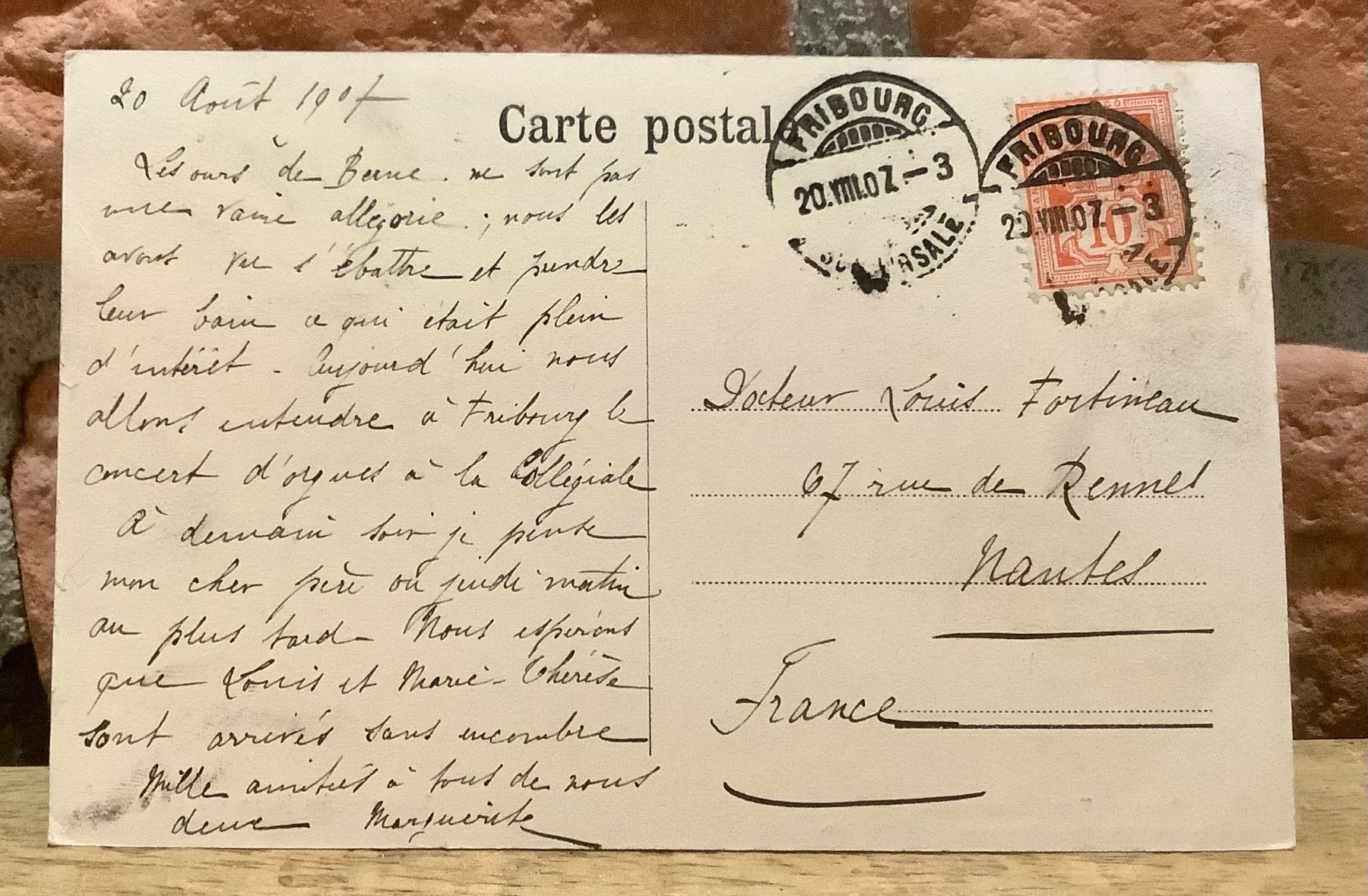 Ansichtskarten: 1907 - DER BÄRENGRABEN Bern - Belebt – Gebraucht aus Root von ENGLAND-TREASURES 2