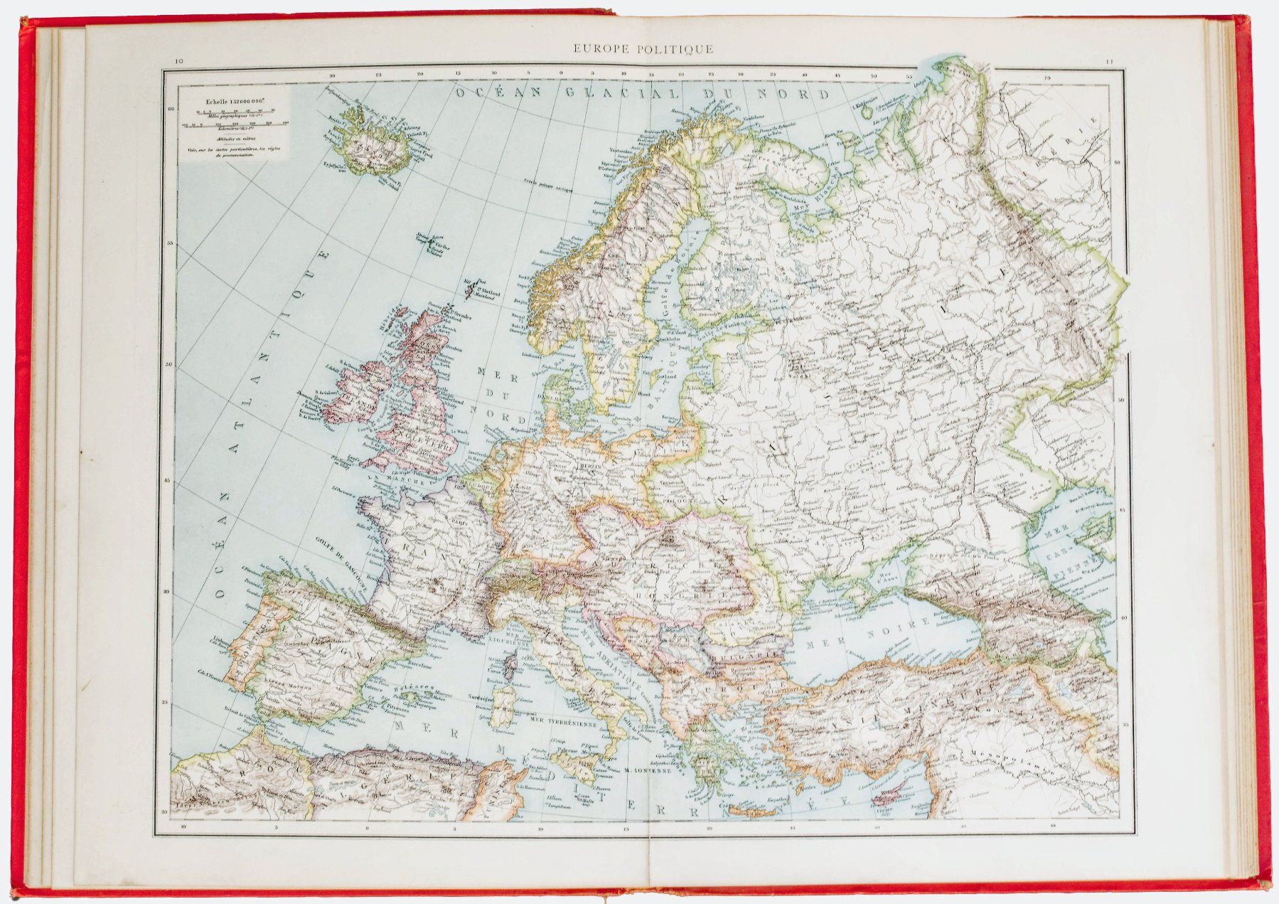 Libri: ATLAS MANUEL de - 1880 "Géographie Moderne" – Usato da Onex venduto da gonsla 7