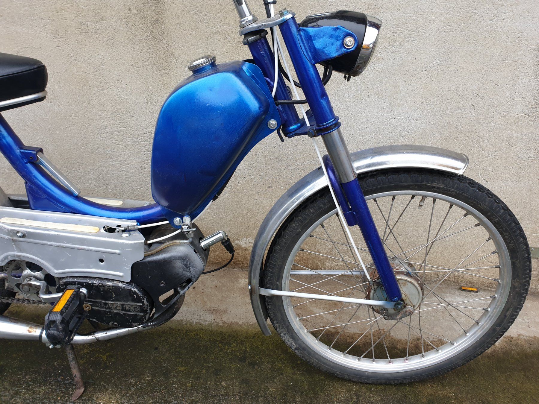 Sachs Ciclomotori: Sachs Rixe RS 503 Mofa mit Handschaltung – Difettoso da Einsiedeln venduto da MGXX 4