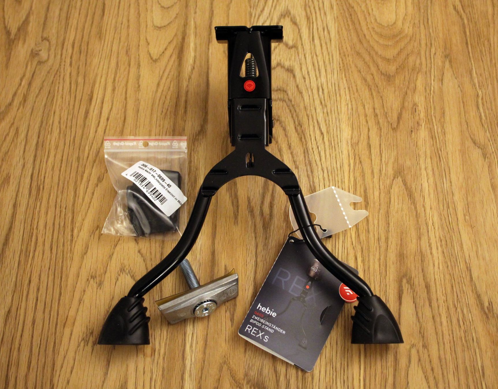 Cavalletti per biciclette: Hebie Rex S - Zweibeinständer + Adapterplatte – Nuovo (secondo la descrizione) da Münchenbuchsee venduto da Chaoo