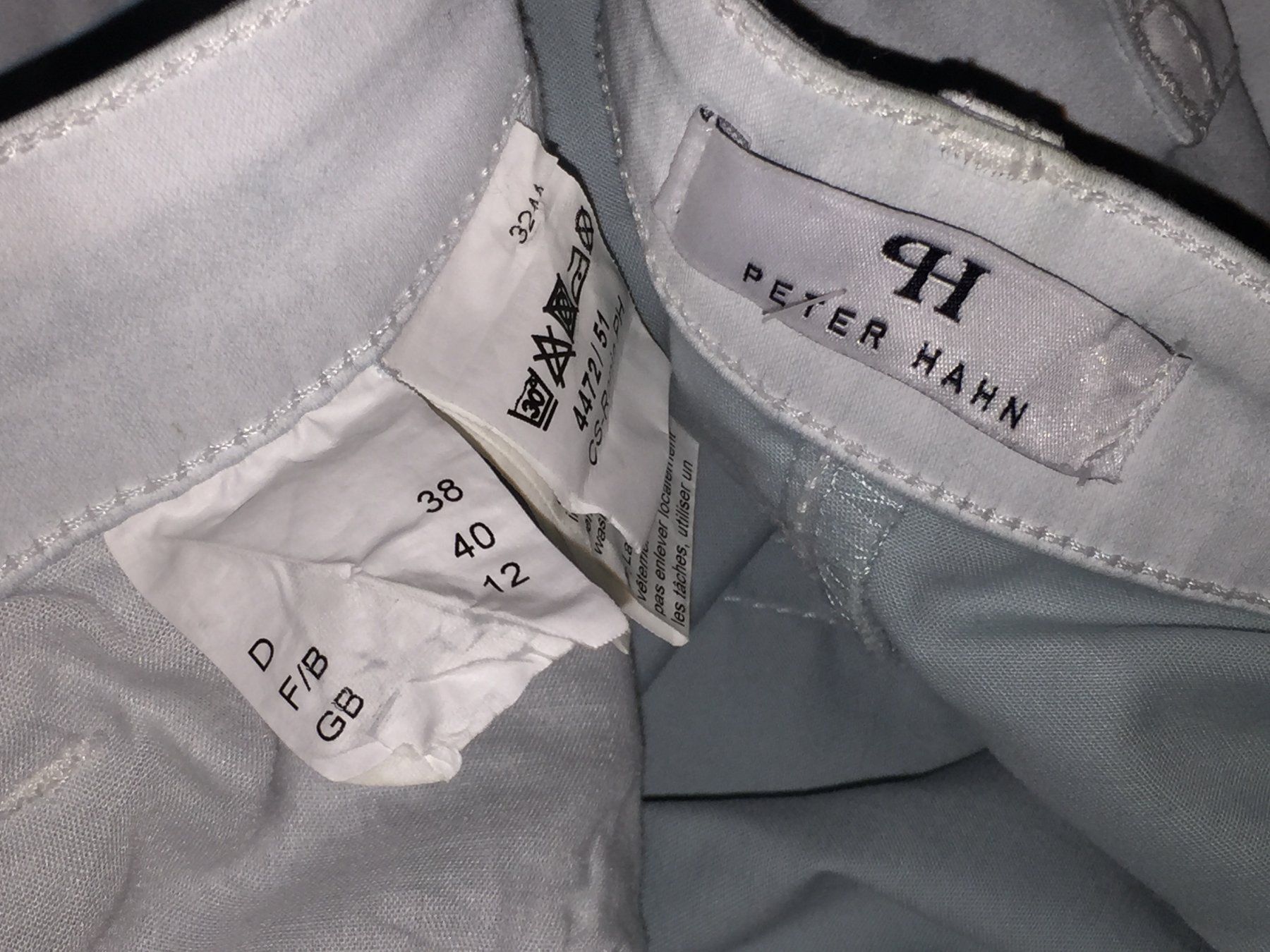 Jeans: Jeans PETER HAHN    Taille/Grosse 38 CH – Usato da Cossonay-ville venduto da Super-Price-Quality 6