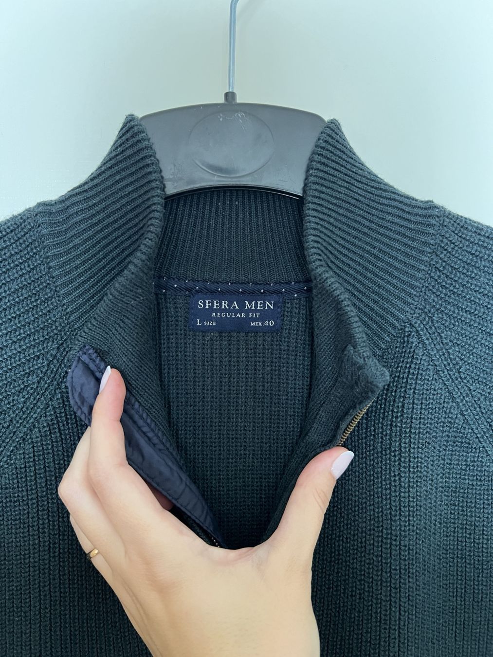 Maglioni & Felpe: SFERA MEN REGULAR FIT Dark Green Pullover Mid-Zipper L / 40 – Usato da Horgen venduto da linuxrp 2