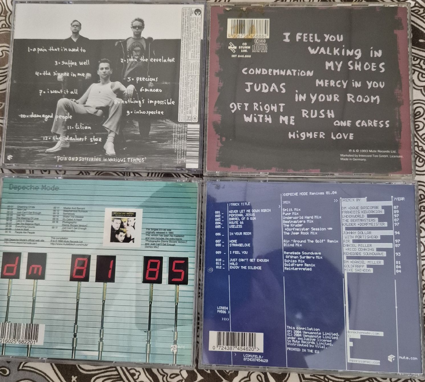 CD: Depeche Mode CD Sammlung  – Usato da Zweisimmen venduto da Kleindietwil 2