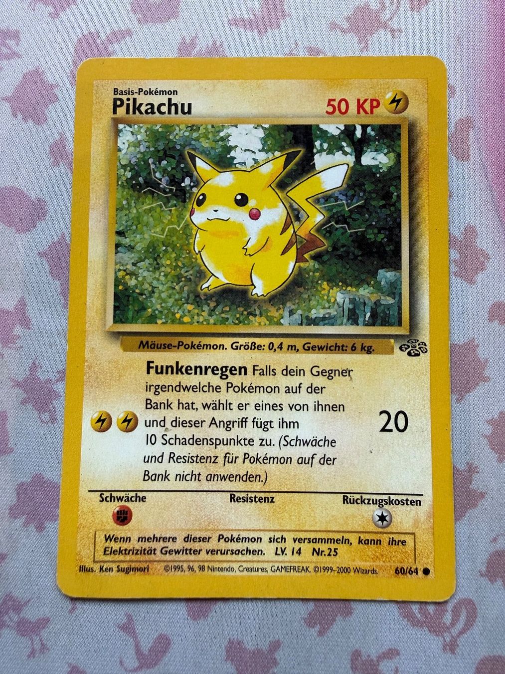 Pokémon Carte collezionabili: Pikachu Jungle Vintage #60 DE – Usato da Arni AG venduto da AtlasAlpha