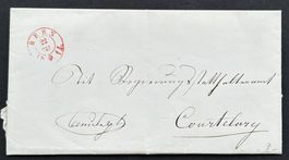 FALTBRIEF 1844