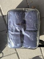 Bandagen dunkelblau in transparenter Tasche gebraucht