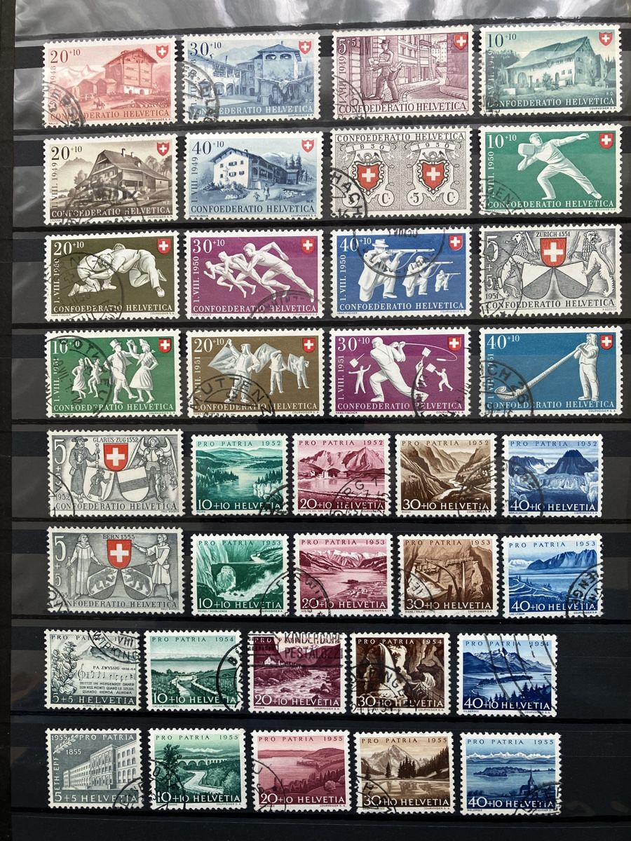 Tutti i francobolli: Schweiz PP - 1963 3s – Usato da Cham venduto da Diablo1232 1
