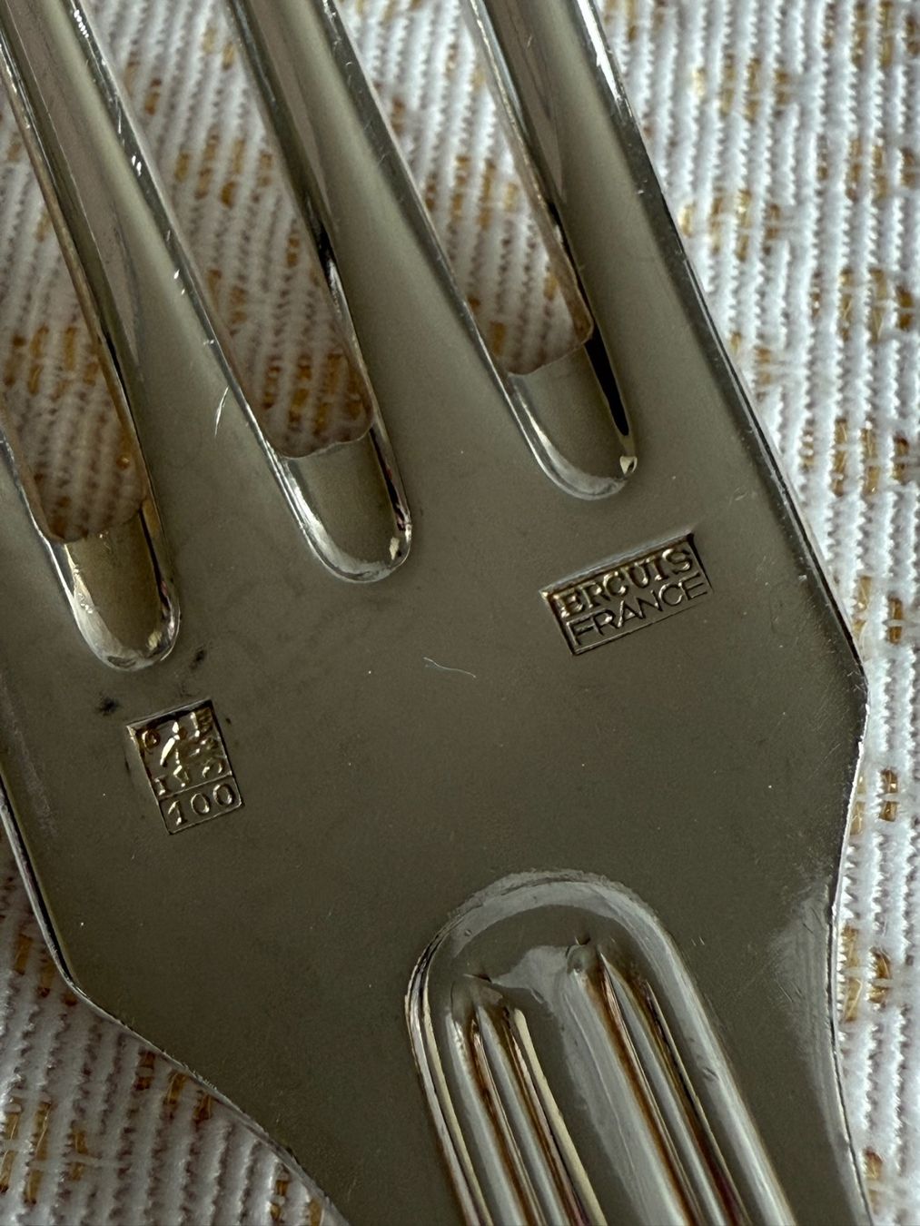 Couverts: Ercuis - fourchette et couteau – Neuf (Voir description) à Sion par accroshoes 4