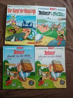 Lot von 4 Alben ASTERIX Deutsch gemäss Fotos