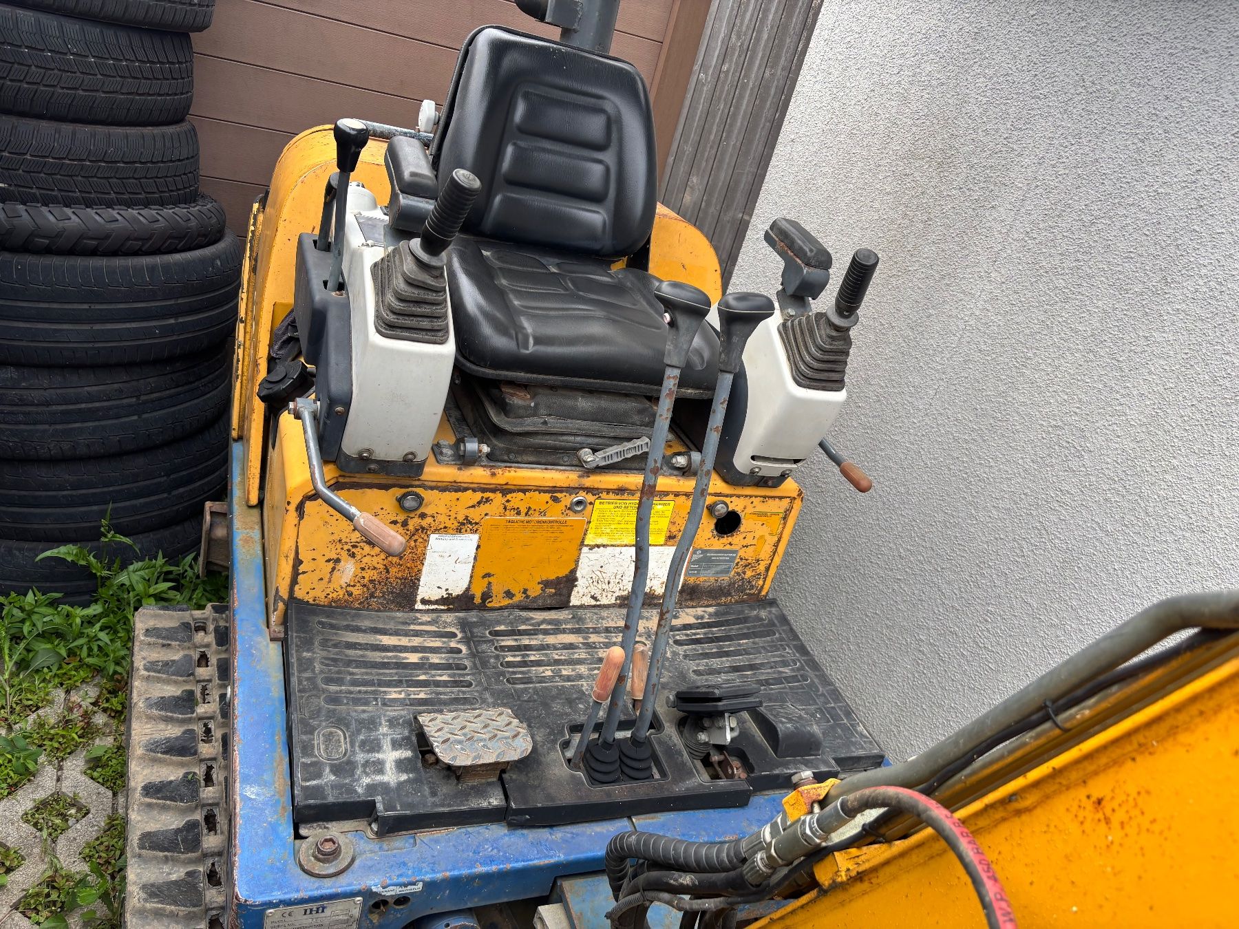 Hutter Escavatori: Bagger Baumaschine HUTTER IHI17NE gartenbau – Usato da Niedergösgen venduto da Easthilldonze 2