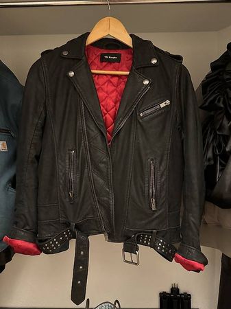 The Koolpes biker leather jacket