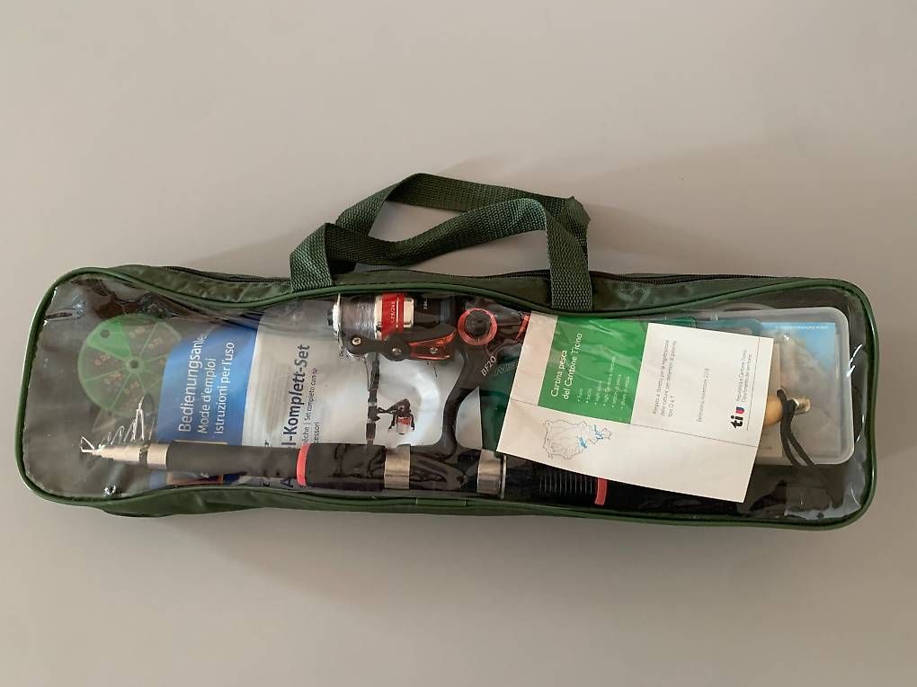 Cannes à pêche: Regalo set di canna da pesca – D'occasion à Locarno par milamerker