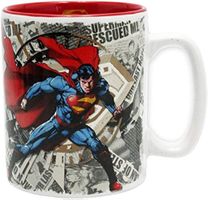 DC COMICS - Mug - 460 ml - Superman & logo  PROMO
