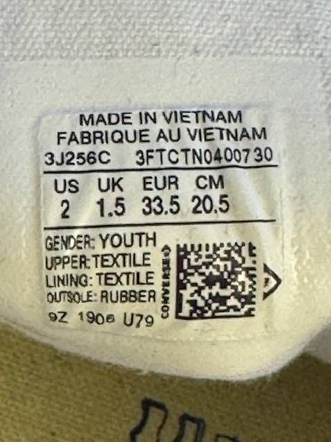 Converse Scarpe per ragazzi: Converse All Star Neu Grösse 33.5 – Nuovo (secondo la descrizione) da Villmergen venduto da schmondex123 2