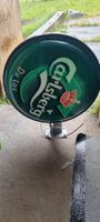 Carlsberg Leuchtreklame Aushängeschild, Durchmesser 75cm 