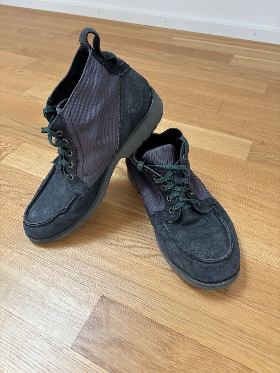 Timberland Herrenschuhe: Timberland Wildleder Boots dunkelblau Grösse 42 – Gebraucht aus Bettwiesen von ras_9rk9 1