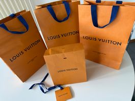 Louis Vuitton Papiertaschen 3x/1x Tüte