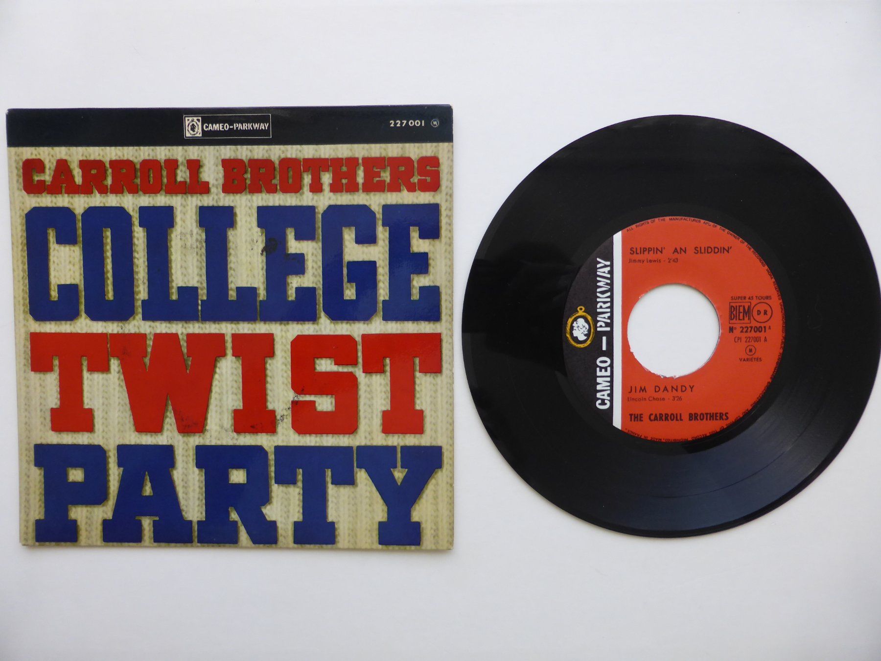 Dischi in vinile: VINYL SINGLE  EP  THE CARROLL BROTHERS – Usato da Küssnacht am Rigi venduto da Mondkinder