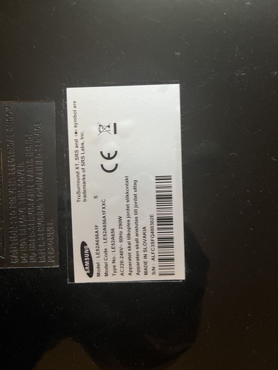 Samsung Televisori: Samsung 52” LCD TV – Usato da Untersiggenthal venduto da sho_fy9g 5