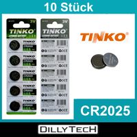 Tinko CR2025 Knopfzellenbatterie - 10 Stk.