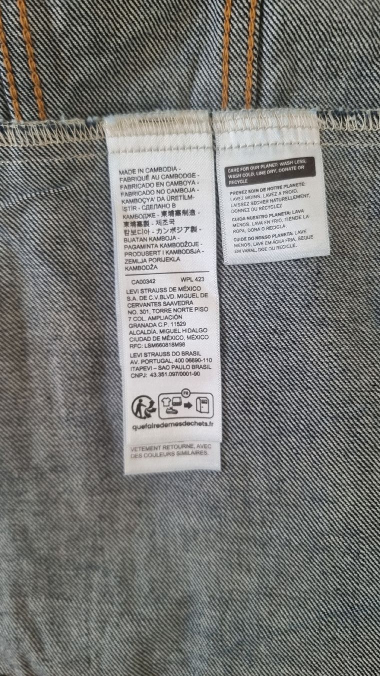 Levi's Jeans: Levis Jeansjacke Trucker – Neu (gemäss Beschreibung) aus Beringen von vespa010 2
