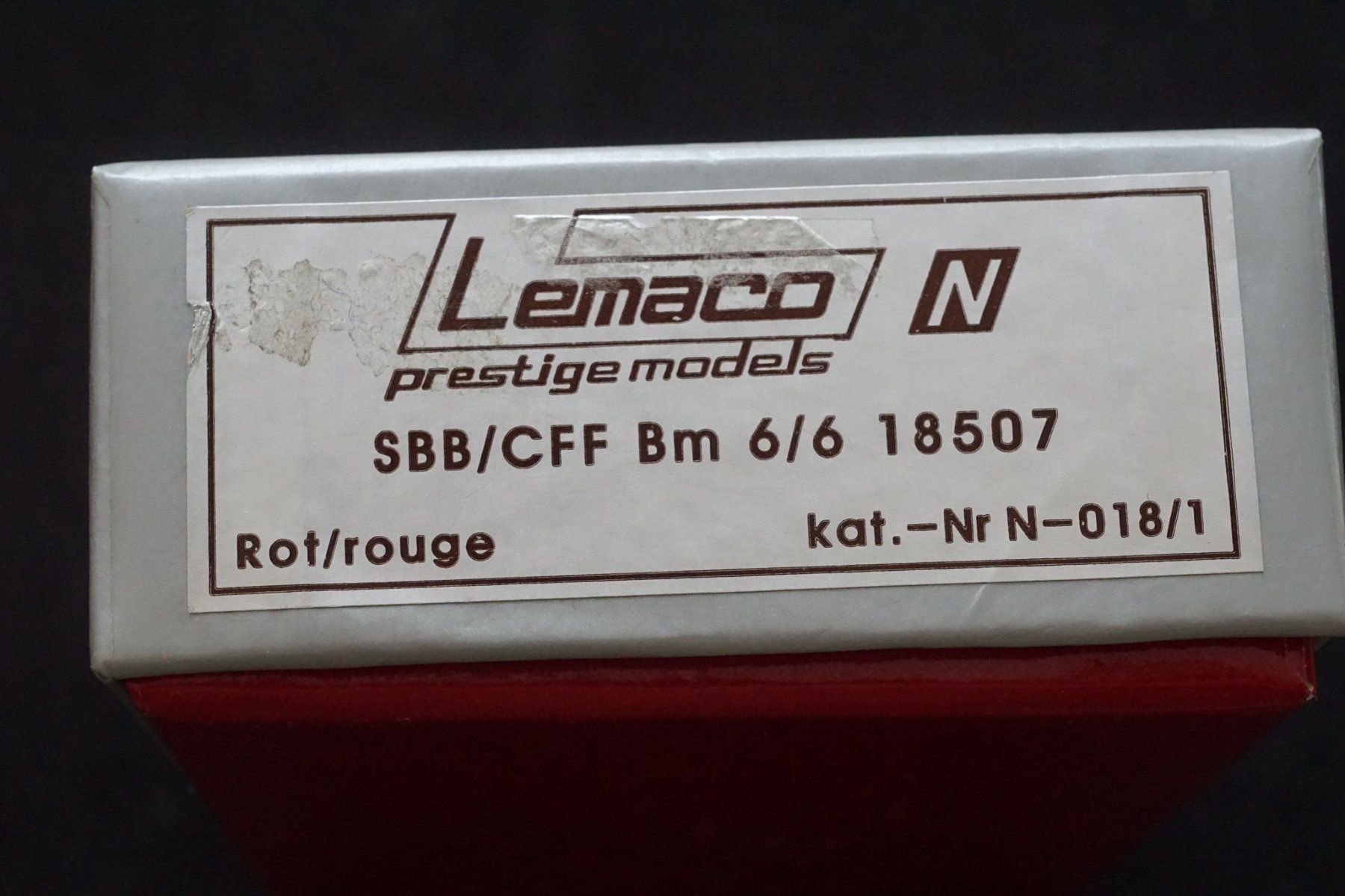 Lemaco Trains électriques: Lemaco SBB/CFF Bm 6/6 18507 – D'occasion à Gränichen par iknow 9