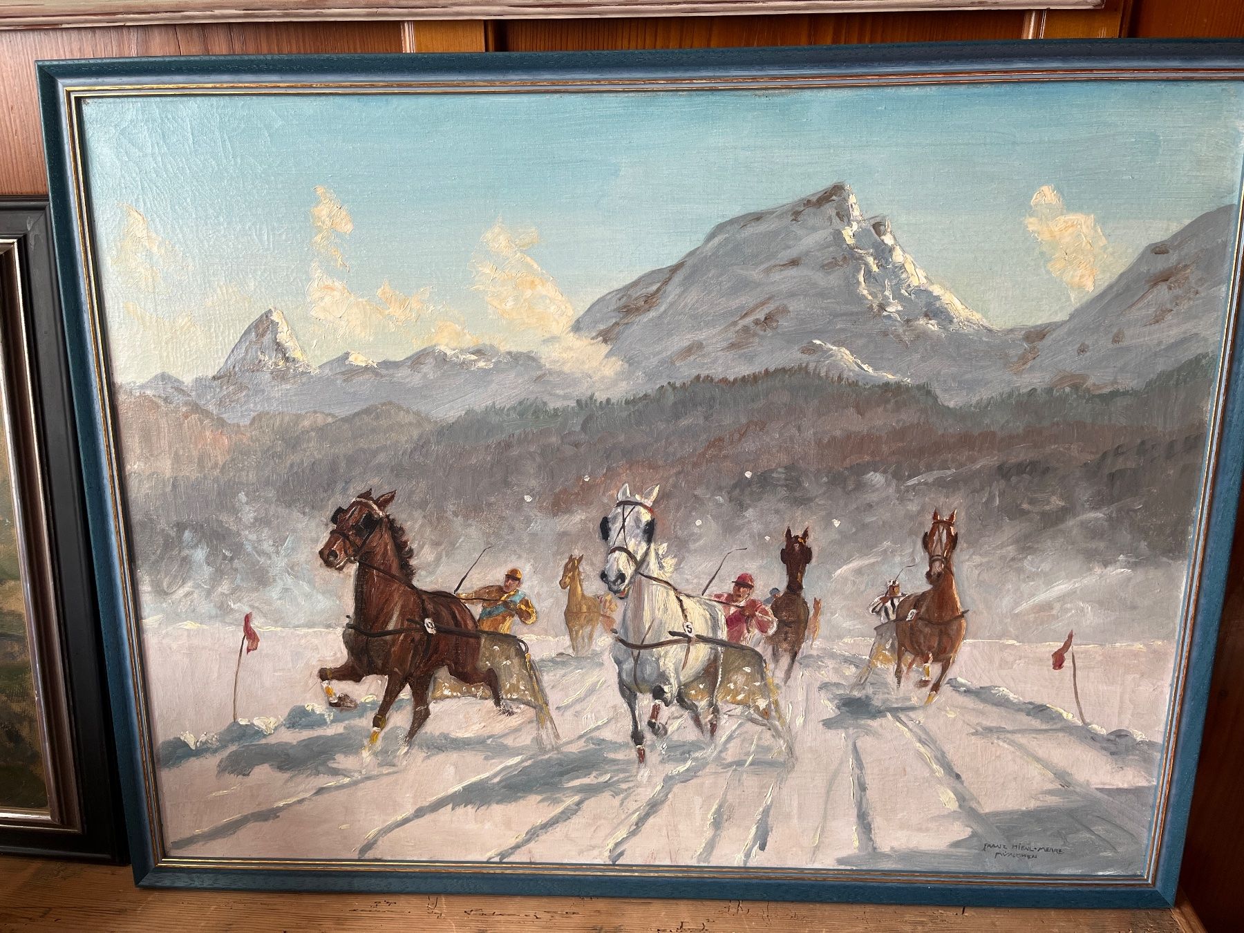 Tableaux: Franz Hienl Merre St. Moritz – D'occasion à Untervaz par Kunstegga 1