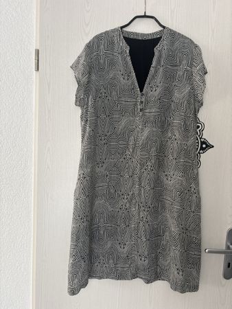Damen Kleid Nile schwarz weiss Muster sehr guter Zustand