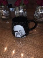 Burger King Tasse Mandalorian Grogu Helm schwarz defekt