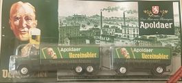 Apolda Vereinsbier LKW Sammlermodell im Set guter Zustand