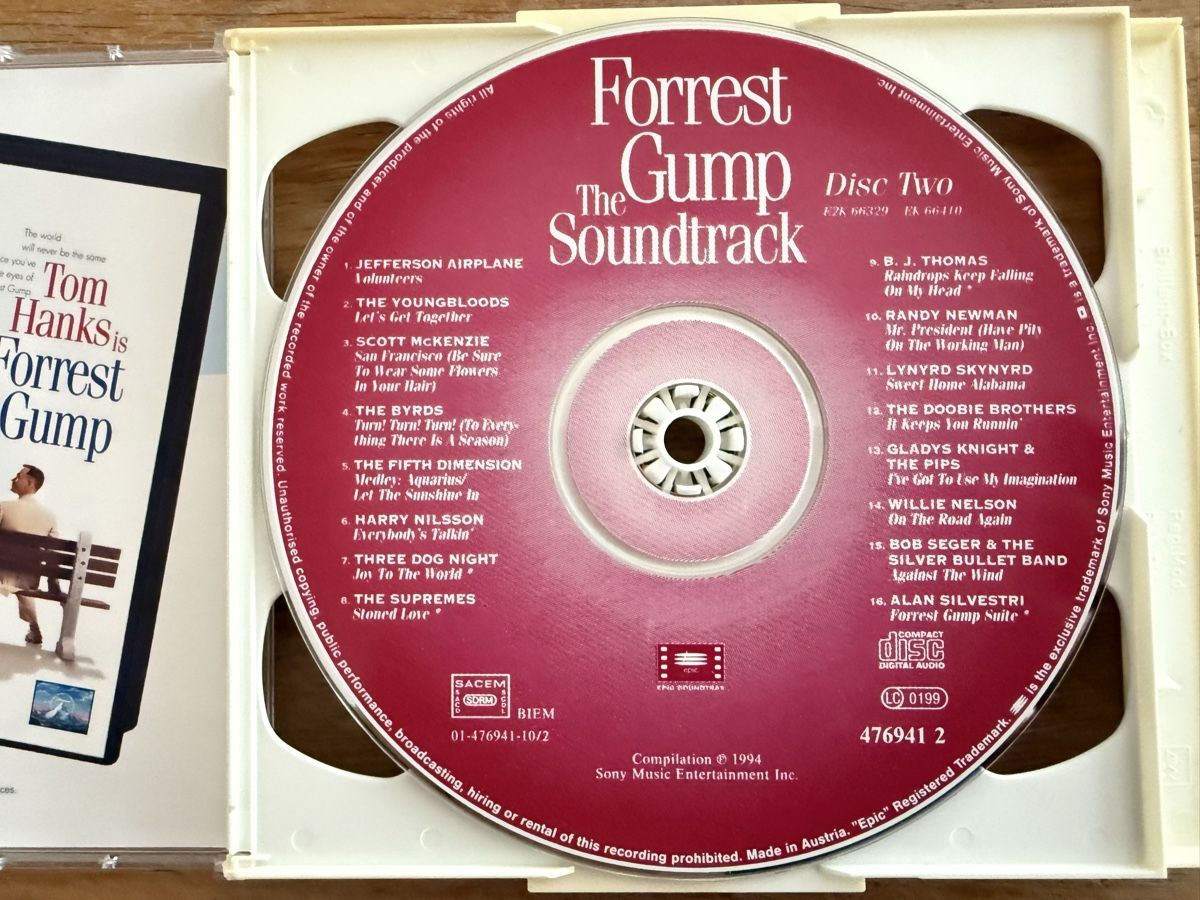CD: Forrest Gump Soundtrack Doppel-CD CD – Usato da Goldach venduto da Messerguru 3