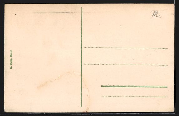 Cartoline postali: AK Muttenz, Strassenpartie mit Kirche – Usato da Berlin venduto da bartko-reher 1
