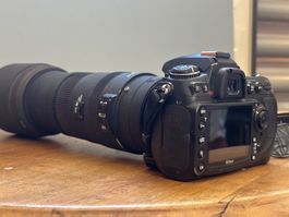 Nikon D300S DSLR + Sigma APO 150–500mm F5–6.3 DG OS HSM