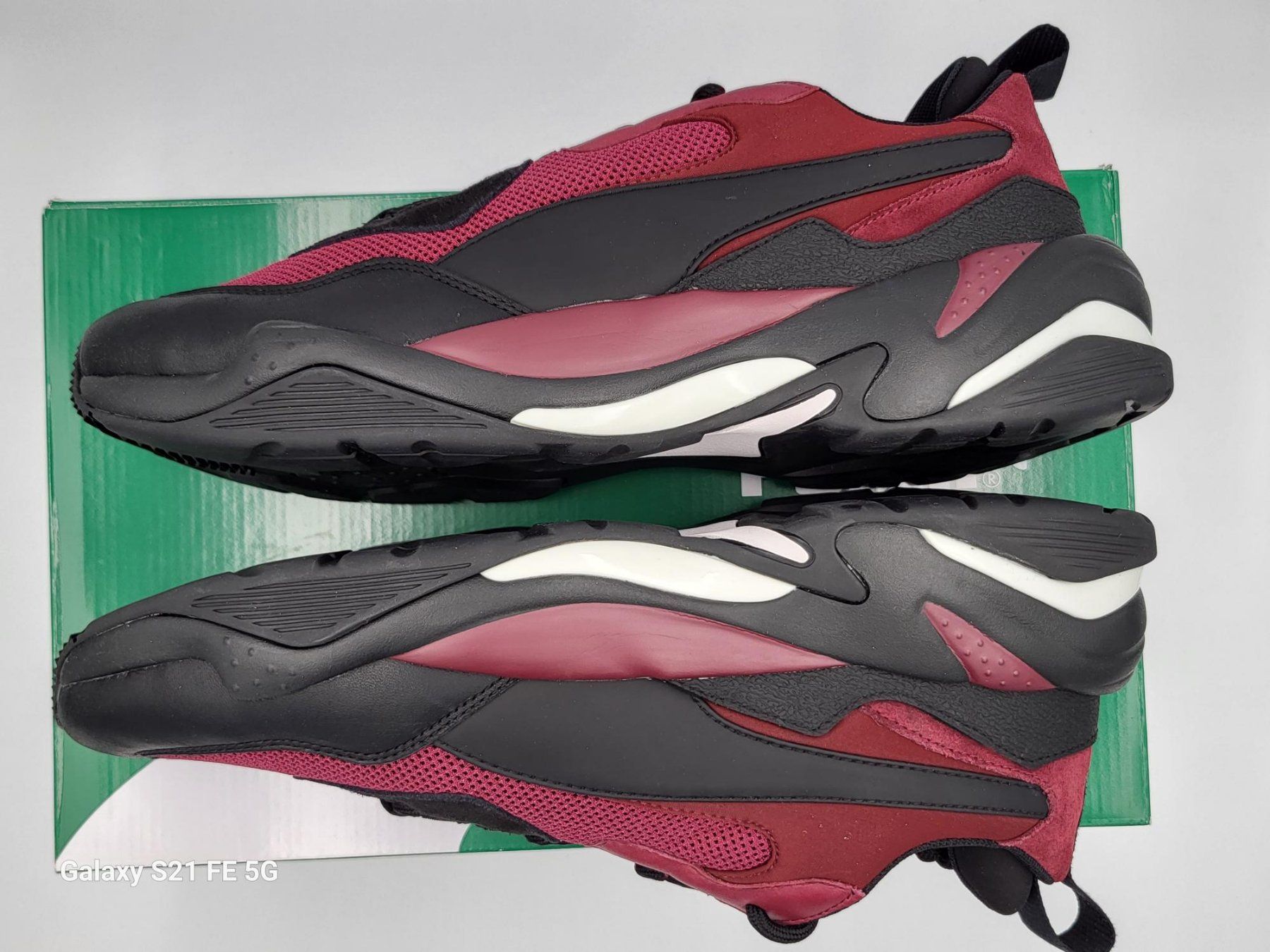 Puma Scarpe da uomo: Puma Thunder Spectra, weinrot/schwarz, 45 – Nuovo e nell'imballaggio originale da Zürich venduto da Chris221122 5