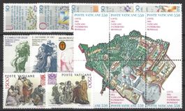 VATIKANSTADT 1986 JAHRGANG LUXUS MNH/**