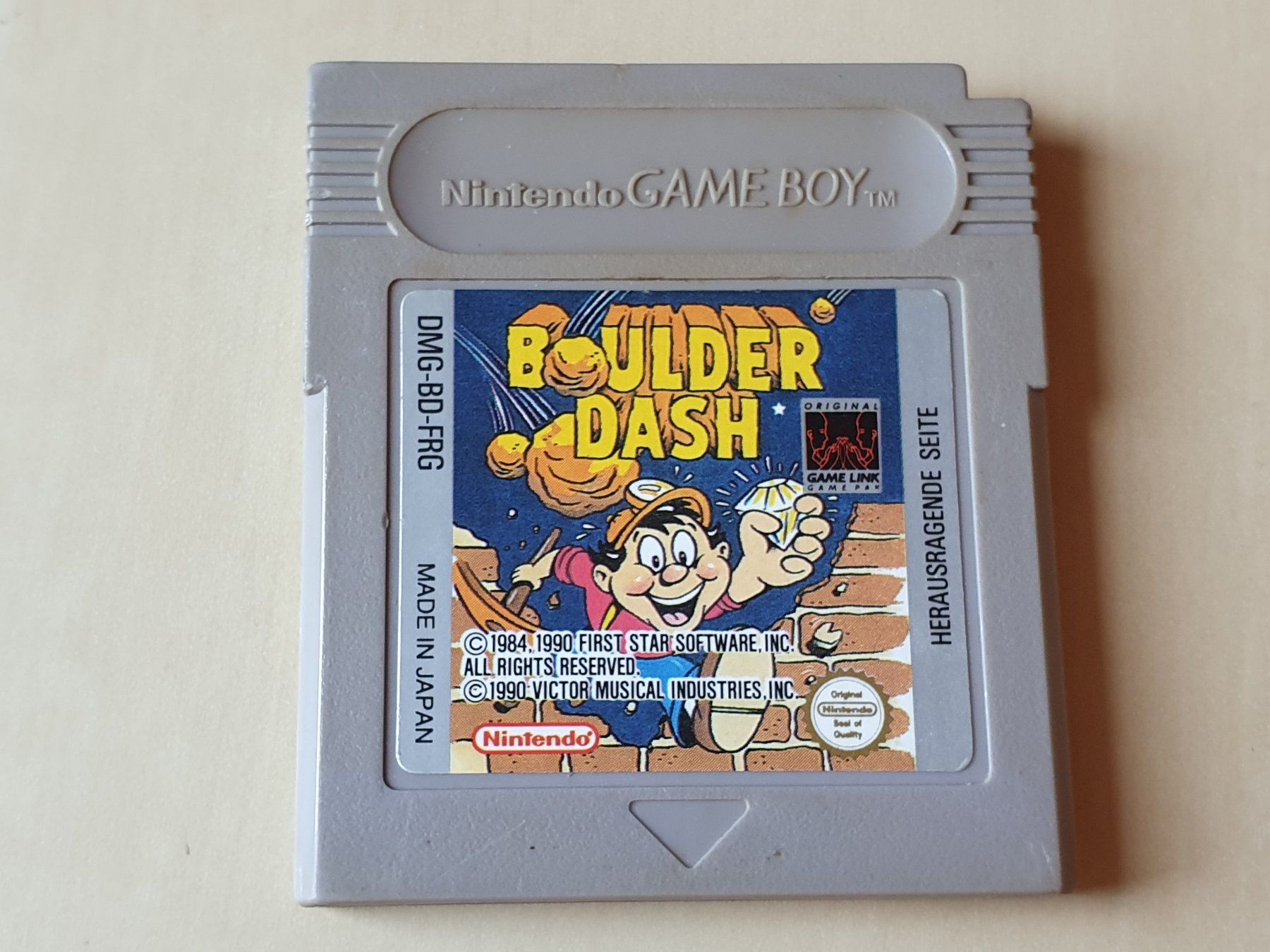 Nintendo Jeux: Boulder Dash – D'occasion à Stansstad par collectorsshop