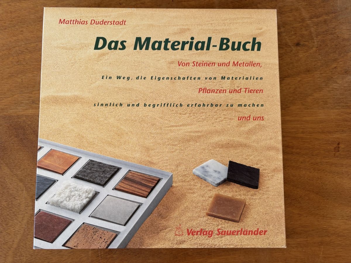 Bücher: Duderstadt. Das Material-Buch. Mit 16 Materialproben – Gebraucht aus Zürich von WWehrle