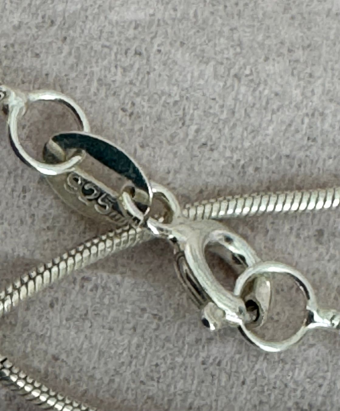Catenine: Silberkette mit Anhänger – Usato da Frauenkappelen venduto da HDPerle 9