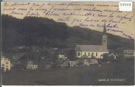 Hasle (Entlebuch) Dorfansicht mit Kirche