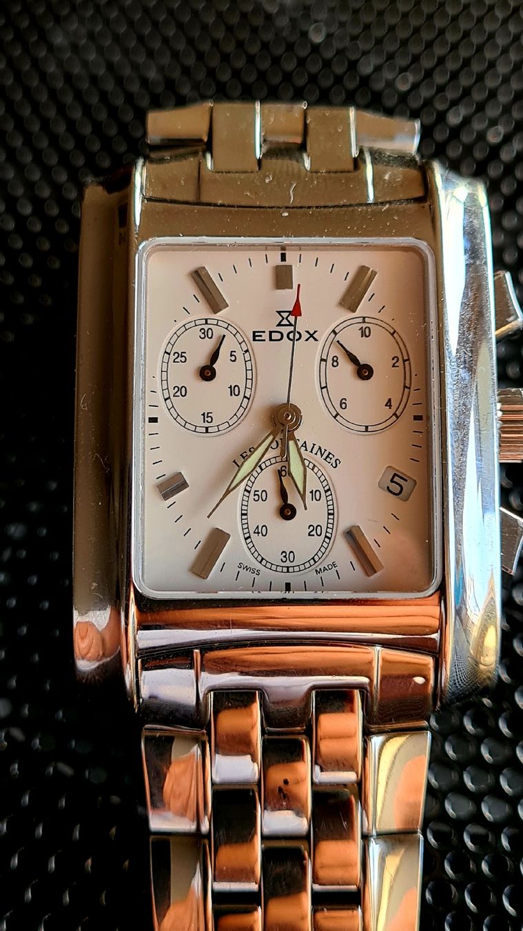 Edox Orologi: Edox les fontaines chrono – Usato da vevey venduto da Edwatch