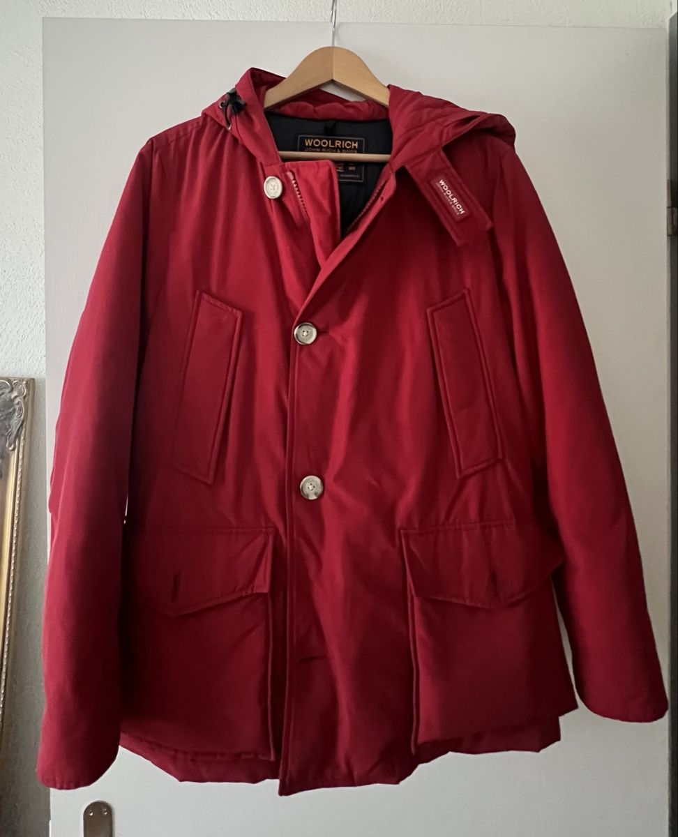 Woolrich Cappotti: Parka Woolrich Red – Usato da Seuzach venduto da vincent.c